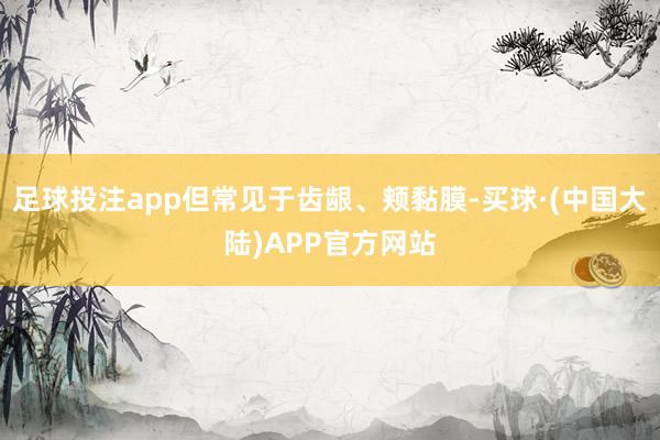 足球投注app但常见于齿龈、颊黏膜-买球·(中国大陆)APP官方网站