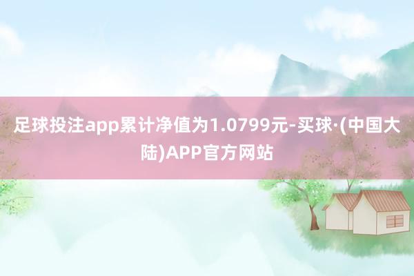 足球投注app累计净值为1.0799元-买球·(中国大陆)APP官方网站